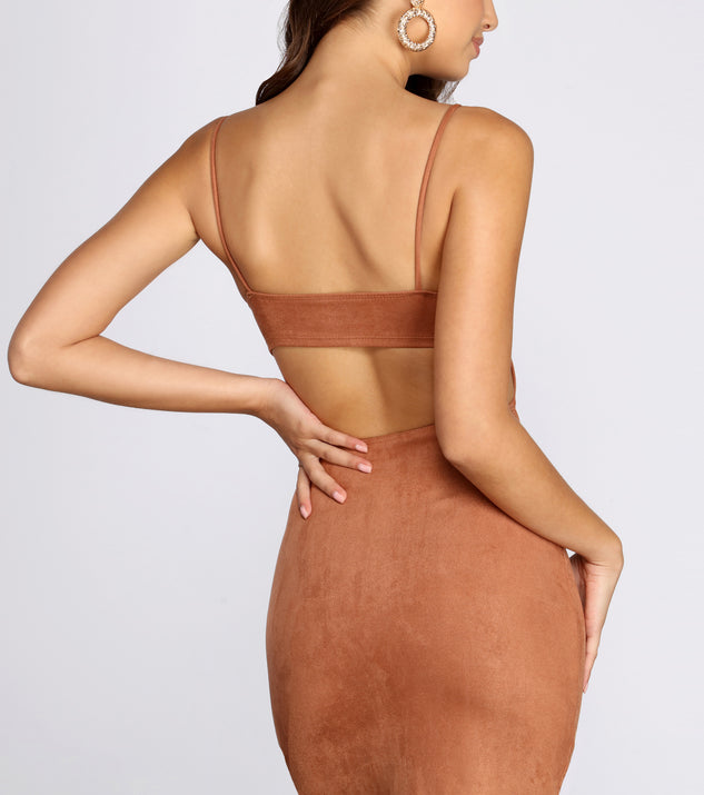 Windsor clearance suede dress
