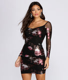 Feelin' Fresh Floral Mini Dress creates the perfect spring wedding guest dress or cocktail attire with stylish details in the latest trends for 2023!