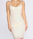 Glow Girl Sequin Midi Dress