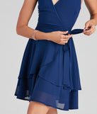 Effortless Vibes Chiffon Skater Dress creates the perfect summer wedding guest dress or cocktail party dresss with stylish details in the latest trends for 2023!