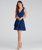Effortless Vibes Chiffon Skater Dress creates the perfect summer wedding guest dress or cocktail party dresss with stylish details in the latest trends for 2023!