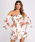 Flow With The Floral Skater Dress is a trendy pick to create 2023 festival outfits, festival dresses, outfits for concerts or raves, and complete your best party outfits!