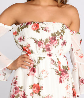 Flow With The Floral Skater Dress & Windsor
