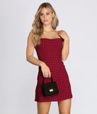 Sleeveless Polka Dot Mini Dress
