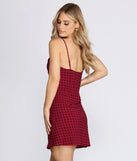 Sleeveless Polka Dot Mini Dress