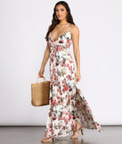 Floral Moment Maxi Dress creates the perfect summer wedding guest dress or cocktail party dresss with stylish details in the latest trends for 2023!
