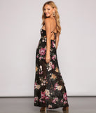 Pop Of Floral Mesh Maxi Dress creates the perfect spring wedding guest dress or cocktail attire with stylish details in the latest trends for 2023!