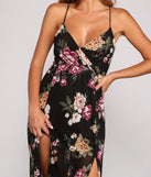 Pop Of Floral Mesh Maxi Dress creates the perfect spring wedding guest dress or cocktail attire with stylish details in the latest trends for 2023!