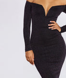 Glow Chaser Glitter Mini Dress