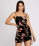 A Fave In Floral Mini Dress