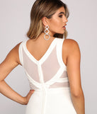 Stunning Babe Sleeveless Mini Dress helps create the best bachelorette party outfit or the bride's sultry bachelorette dress for a look that slays!