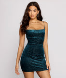 You’ll make a statement in Sassy And Stylish Velvet Burnout Mini Dress as an NYE club dress, a tight dress for holiday parties, sexy clubwear, or a sultry bodycon dress for that fitted silhouette.