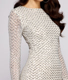 Diamond Girl Sequin Mini Dress