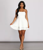 Flirty Vibes Skater Dress