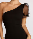 Dance with Me Puff Sleeve Mini Dress creates the perfect spring wedding guest dress or cocktail attire with stylish details in the latest trends for 2023!