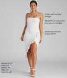 Add Some Flair Ruffle Detail Midi Dress creates spring wedding guest dress, the perfect dress for graduation, or cocktail party dresss with stylish details in the latest trends for 2024!