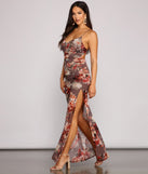 Pretty Petal Perfection Maxi Dress creates the perfect spring wedding guest dress or cocktail attire with stylish details in the latest trends for 2023!