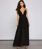 You will feel beautiful in the Effortless Beauty Chiffon Maxi Dress as your long dress for any semi-formal or formal holiday party, NYE dress outfit, or pick this stunning style as your gown for any seasonal celebration.