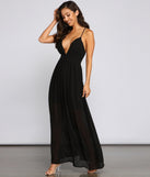 Effortless Beauty Chiffon Maxi Dress