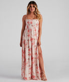 You will feel beautiful in the Effortlessly Enchanting Floral Maxi Dress as your long dress for any semi-formal or formal holiday party, NYE dress outfit, or pick this stunning style as your gown for any seasonal celebration.