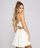 Twirl And Stun Eyelet Skater Dress