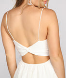 Twirl And Stun Eyelet Skater Dress