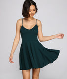 Total Daydream Sleeveless Skater Dress helps create the best bachelorette party outfit or the bride's sultry bachelorette dress for a look that slays!