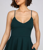 Total Daydream Sleeveless Skater Dress is a gorgeous pick as your 2023 prom dress or formal gown for wedding guest, spring bridesmaid, or army ball attire!