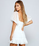 Sweet Stunner Woven Skater Dress
