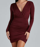 You’ll make a statement in Elevated Basic Ruched Mini Dress as an NYE club dress, a tight dress for holiday parties, sexy clubwear, or a sultry bodycon dress for that fitted silhouette.