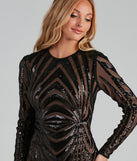 Bring The Shine Sequin Mini Dress