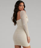 Once Upon a Time Corset Ruched Mini Dress