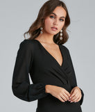 Short And Sweet Crepe Mini Dress