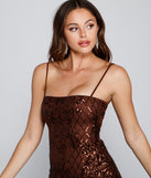 Own The Night Sequin Mini Dress