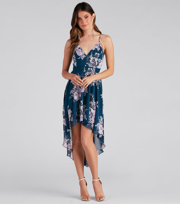 Sugar And Spice Floral High-Low Dress & Windsor
