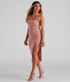 Stylish Strappy Moment Midi Dress creates the perfect spring wedding guest dress or cocktail attire with stylish details in the latest trends for 2023!