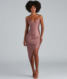 Just Flaunt It Satin Asymmetrical Mini Dress creates the perfect spring wedding guest dress or cocktail attire with stylish details in the latest trends for 2023!