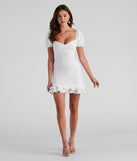 Summer Bliss Eyelet Ruffle Dress