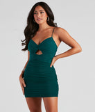 You’ll make a statement in Serve Up Looks Mesh Bodycon Dress as an NYE club dress, a tight dress for holiday parties, sexy clubwear, or a sultry bodycon dress for that fitted silhouette.