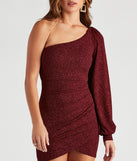 Chic Glam Moment Glitter Knit Mini Dress is the perfect Homecoming look pick with on-trend details to make the 2023 HOCO dance your most memorable event yet!