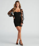 Flirt With Fate Crepe Mini Dress is a gorgeous pick as your 2023 Homecoming dress or formal gown for wedding guest, fall bridesmaid, or military ball attire!