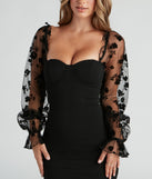 Flirt With Fate Crepe Mini Dress is a gorgeous pick as your 2023 Homecoming dress or formal gown for wedding guest, fall bridesmaid, or military ball attire!