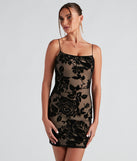 You’ll make a statement in Serve Looks Velvet Floral Mini Dress as an NYE club dress, a tight dress for holiday parties, sexy clubwear, or a sultry bodycon dress for that fitted silhouette.