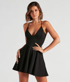 Romance For One Crepe Skater Dress is the perfect Homecoming look pick with on-trend details to make the 2023 HOCO dance your most memorable event yet!