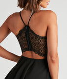 Romance For One Crepe Skater Dress is the perfect Homecoming look pick with on-trend details to make the 2023 HOCO dance your most memorable event yet!