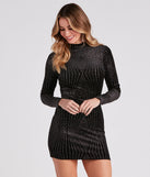The To The Nines Glitter Velvet Dress is a unique party dress to help you create a look for work parties, birthdays, anniversaries, or your next 2023 celebration!