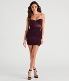 Exquisite Taste Velvet Mesh Dress