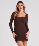 The Party Time Glitter Mesh Mini Dress is a unique party dress to help you create a look for work parties, birthdays, anniversaries, or your next 2023 celebration!