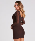 The Party Time Glitter Mesh Mini Dress is a unique party dress to help you create a look for work parties, birthdays, anniversaries, or your next 2023 celebration!