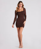 The Party Time Glitter Mesh Mini Dress is a unique party dress to help you create a look for work parties, birthdays, anniversaries, or your next 2023 celebration!